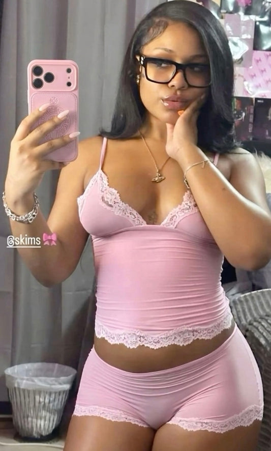 Pink Chromes heart