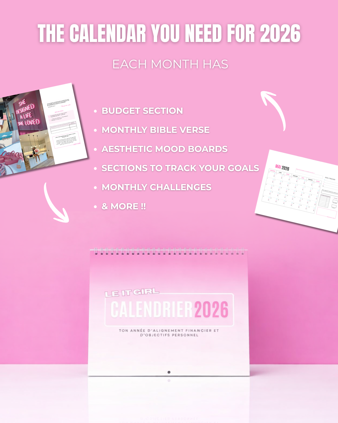 IT GIRL 2026 Calendar ( English )